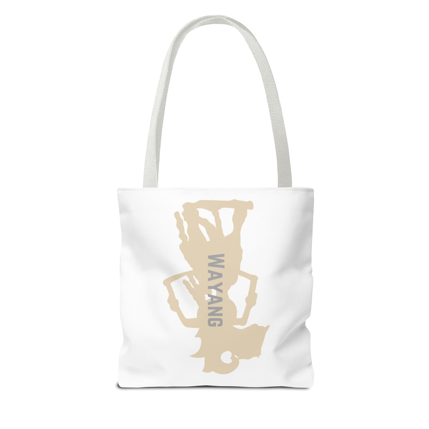 Wayang Shadow Puppet Tote Bag - Eco-Friendly, Stylish Bag for Art Lovers