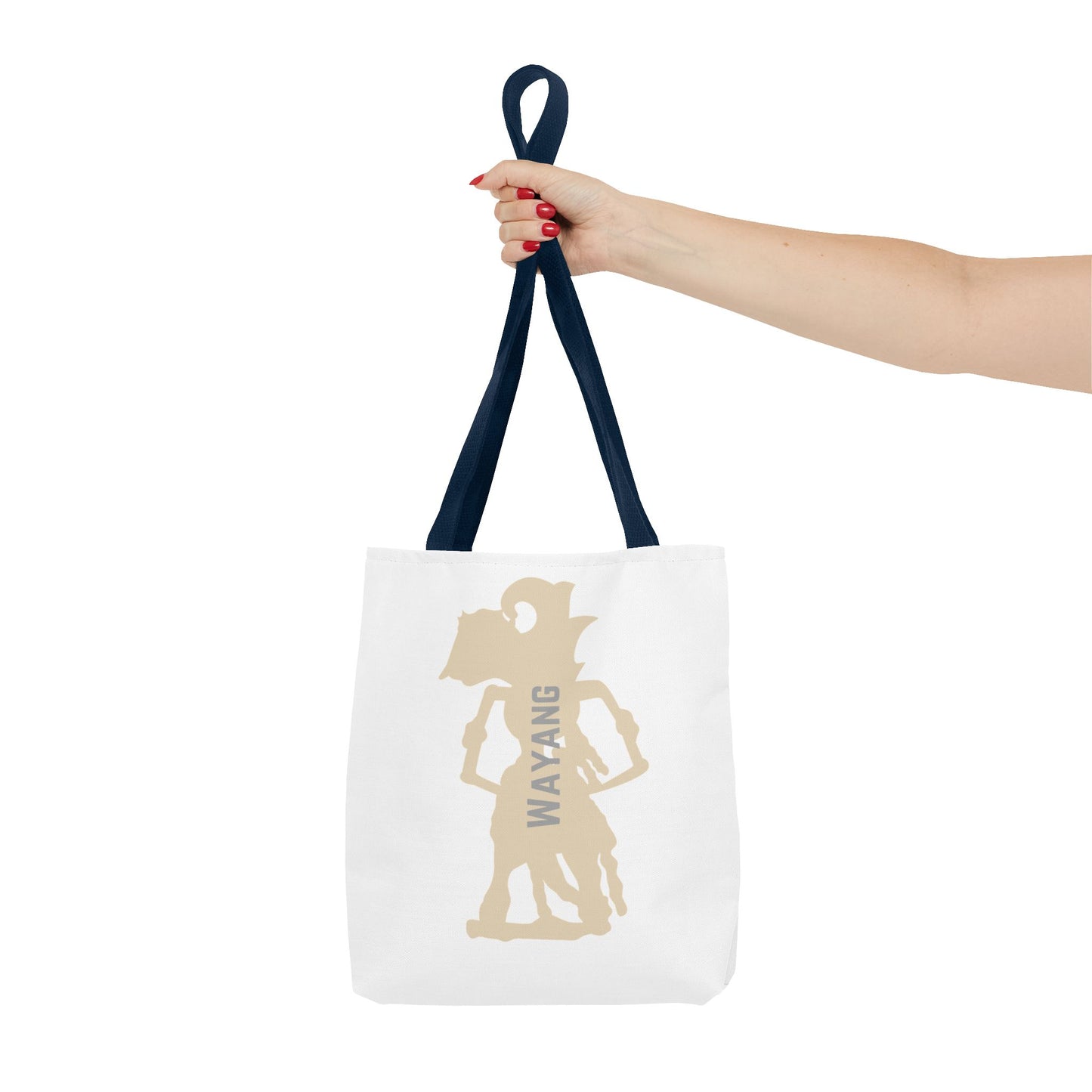 Wayang Shadow Puppet Tote Bag - Eco-Friendly, Stylish Bag for Art Lovers