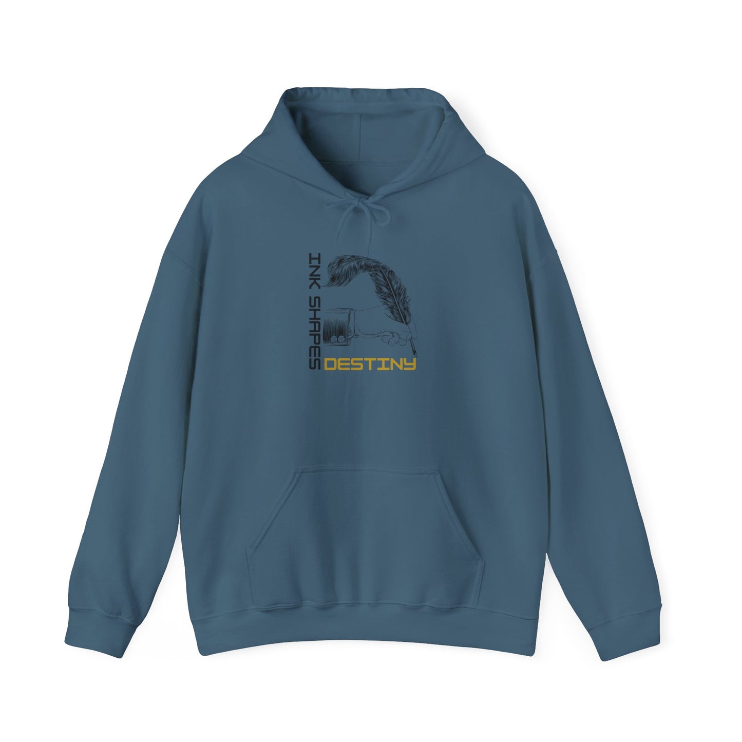 Inspirational Destiny Hoodie with Feather Design