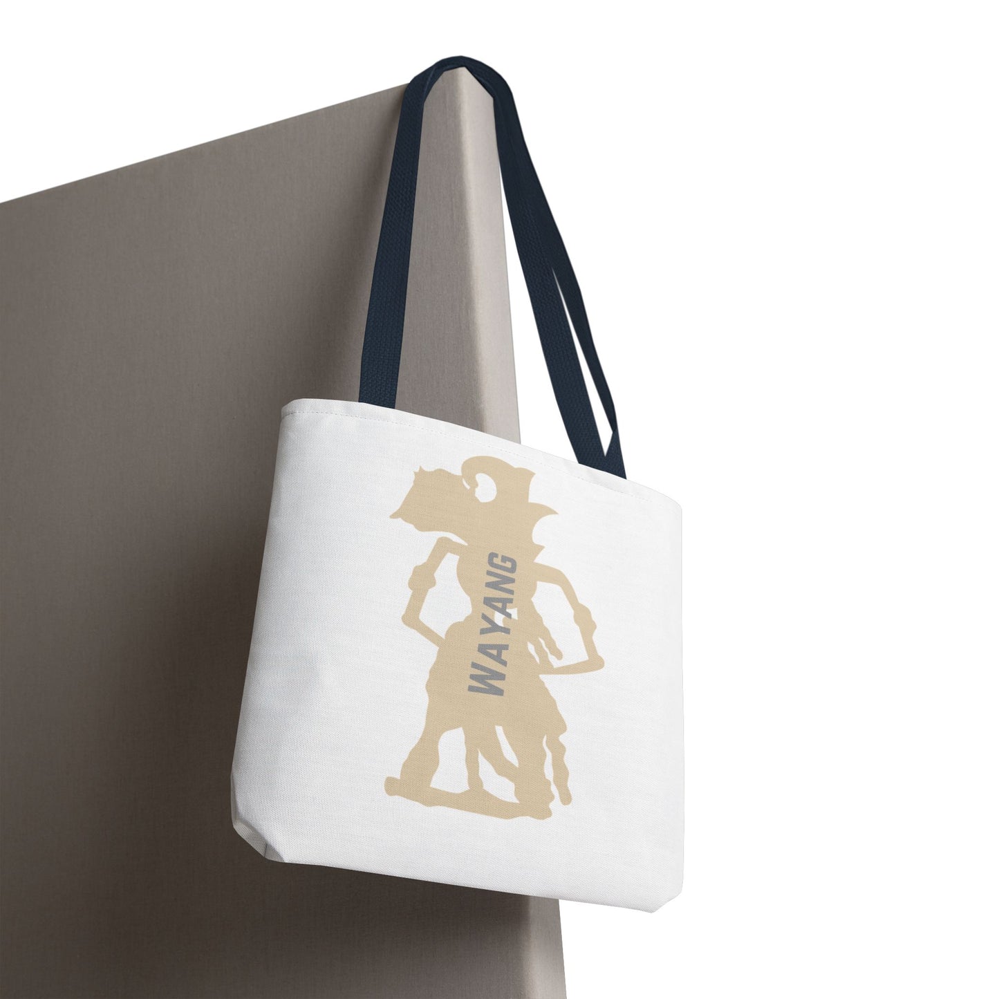 Wayang Shadow Puppet Tote Bag - Eco-Friendly, Stylish Bag for Art Lovers