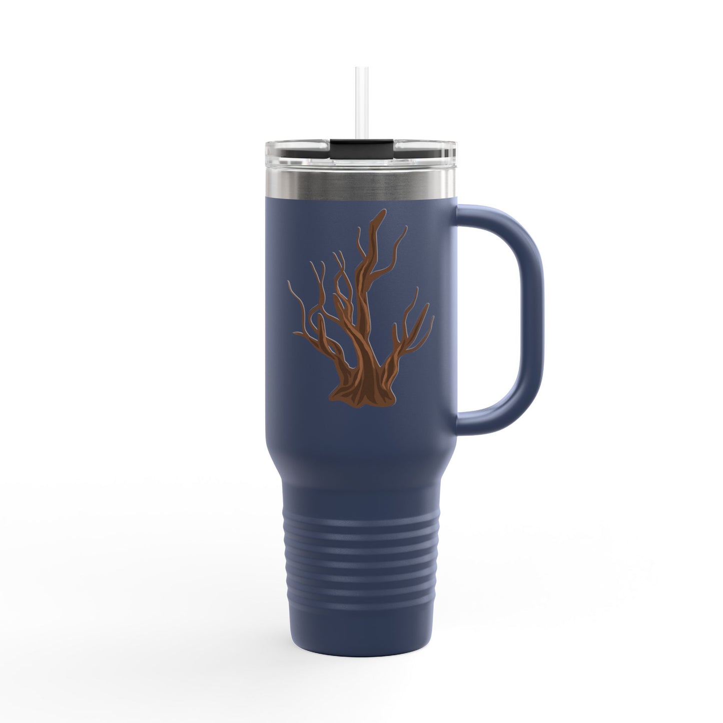 Stylish Insulated Travel Mug - 40oz with Tree Design - Perfect for Nature Lovers