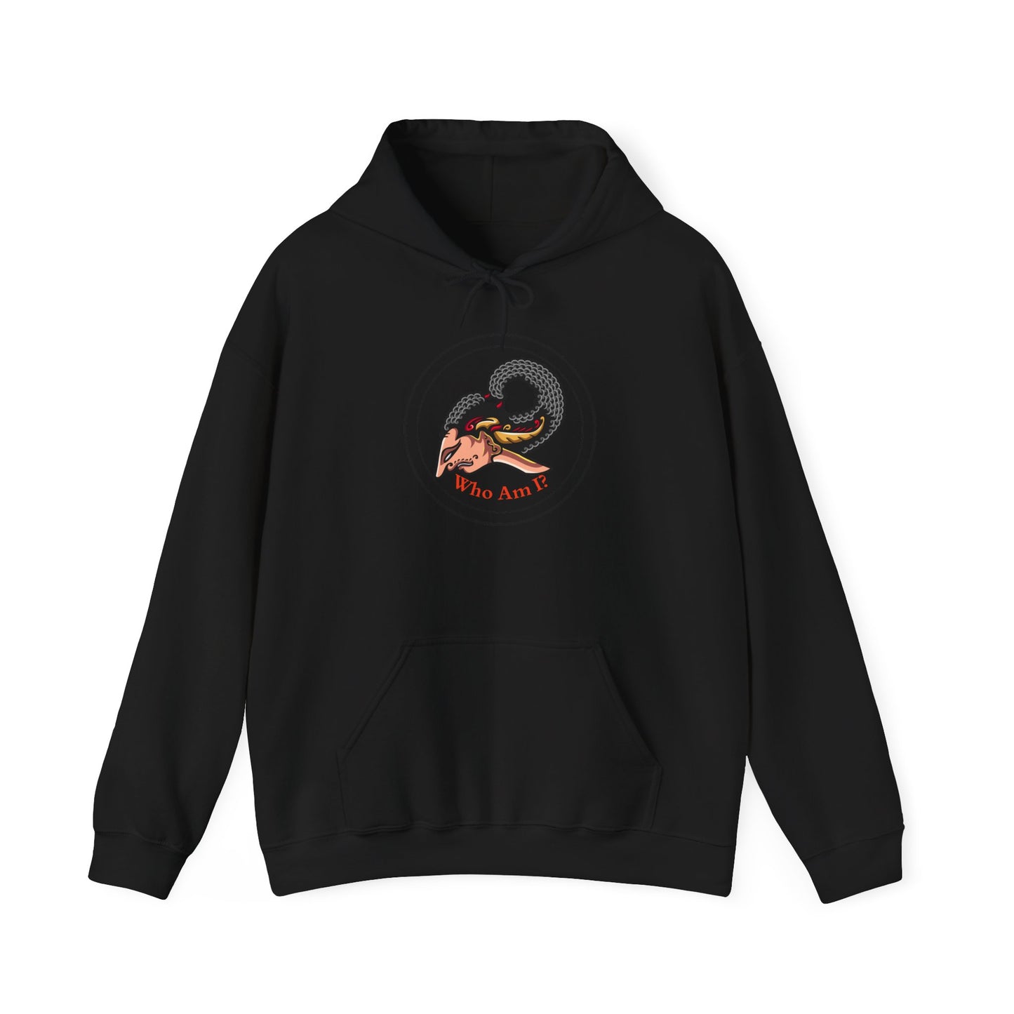 Who Am I? Unisex Heavy Blend™ Hooded Sweatshirt - Cozy and Stylish