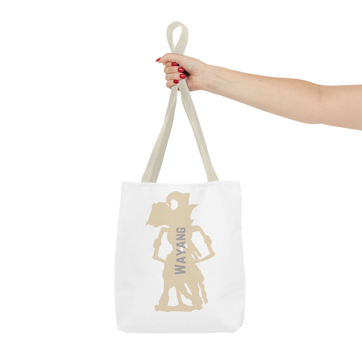 Wayang Shadow Puppet Tote Bag - Eco-Friendly, Stylish Bag for Art Lovers