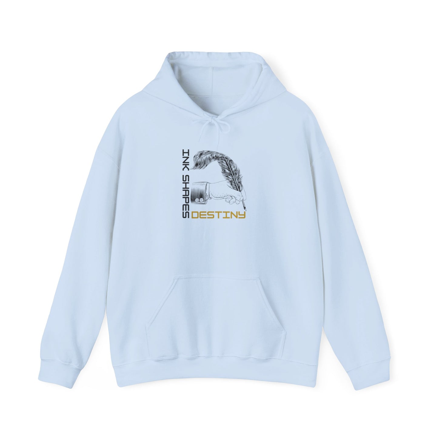 Inspirational Destiny Hoodie with Feather Design