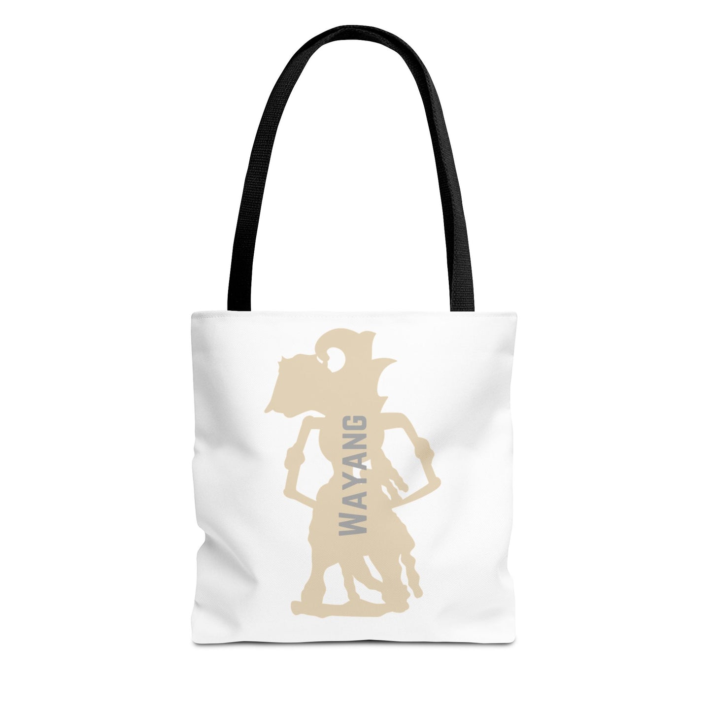 Wayang Shadow Puppet Tote Bag - Eco-Friendly, Stylish Bag for Art Lovers