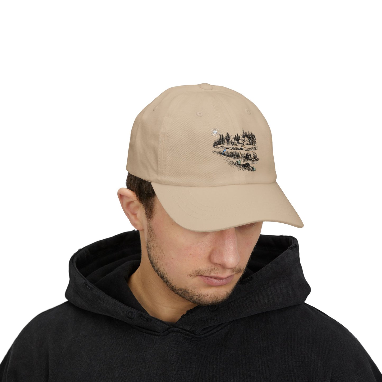 Classic Dad Cap - Outdoor Adventure Design for Nature Lovers