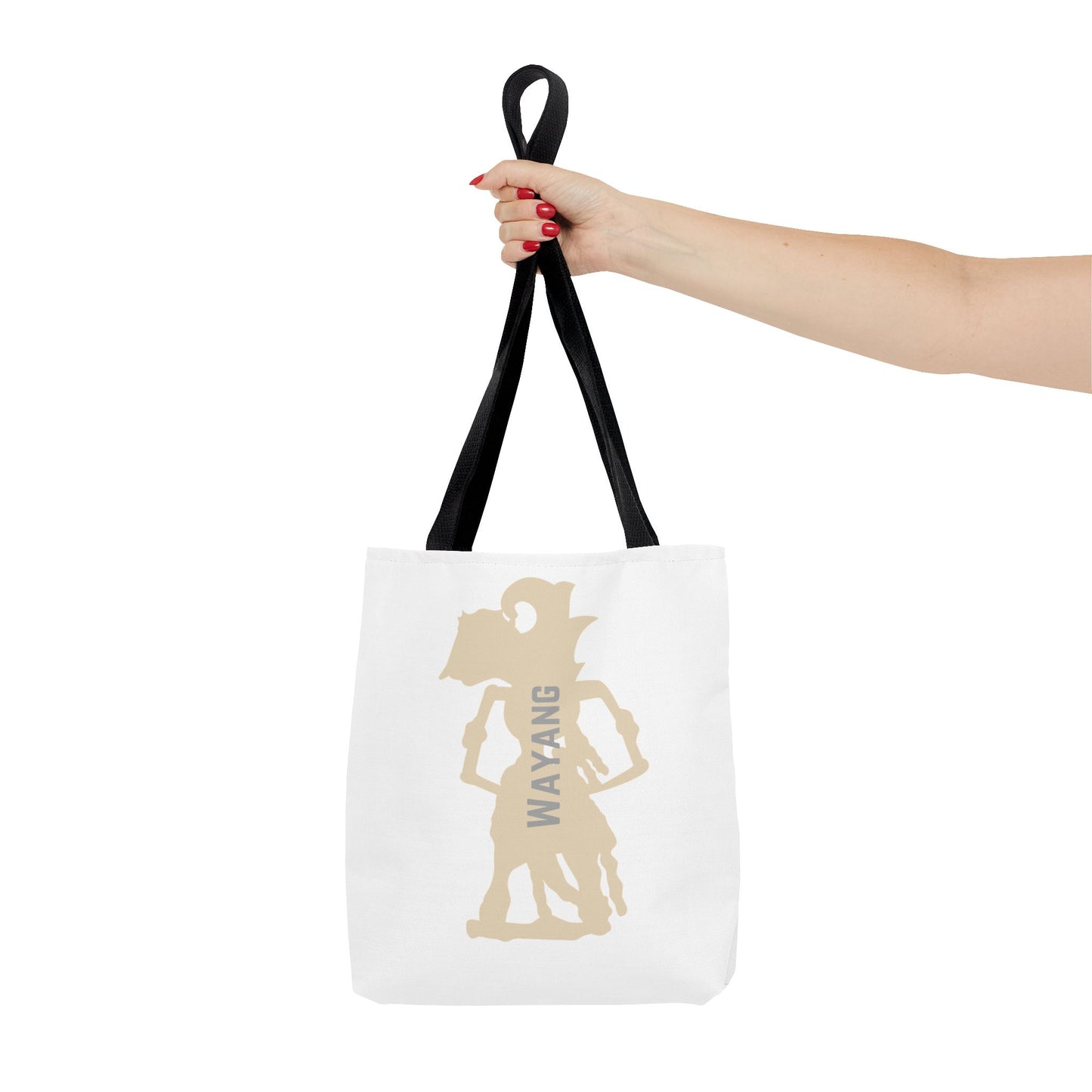 Wayang Shadow Puppet Tote Bag - Eco-Friendly, Stylish Bag for Art Lovers