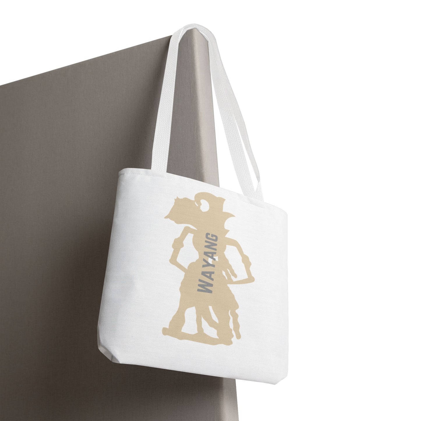 Wayang Shadow Puppet Tote Bag - Eco-Friendly, Stylish Bag for Art Lovers