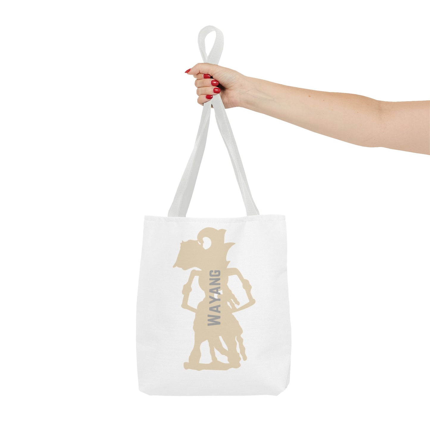 Wayang Shadow Puppet Tote Bag - Eco-Friendly, Stylish Bag for Art Lovers