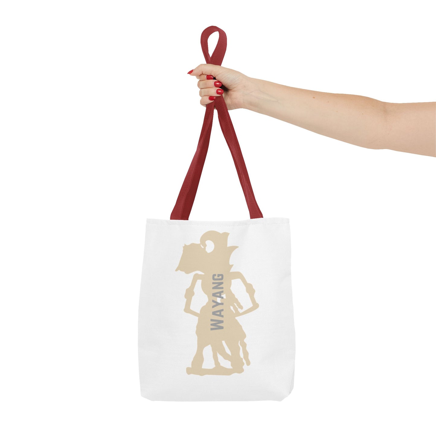 Wayang Shadow Puppet Tote Bag - Eco-Friendly, Stylish Bag for Art Lovers