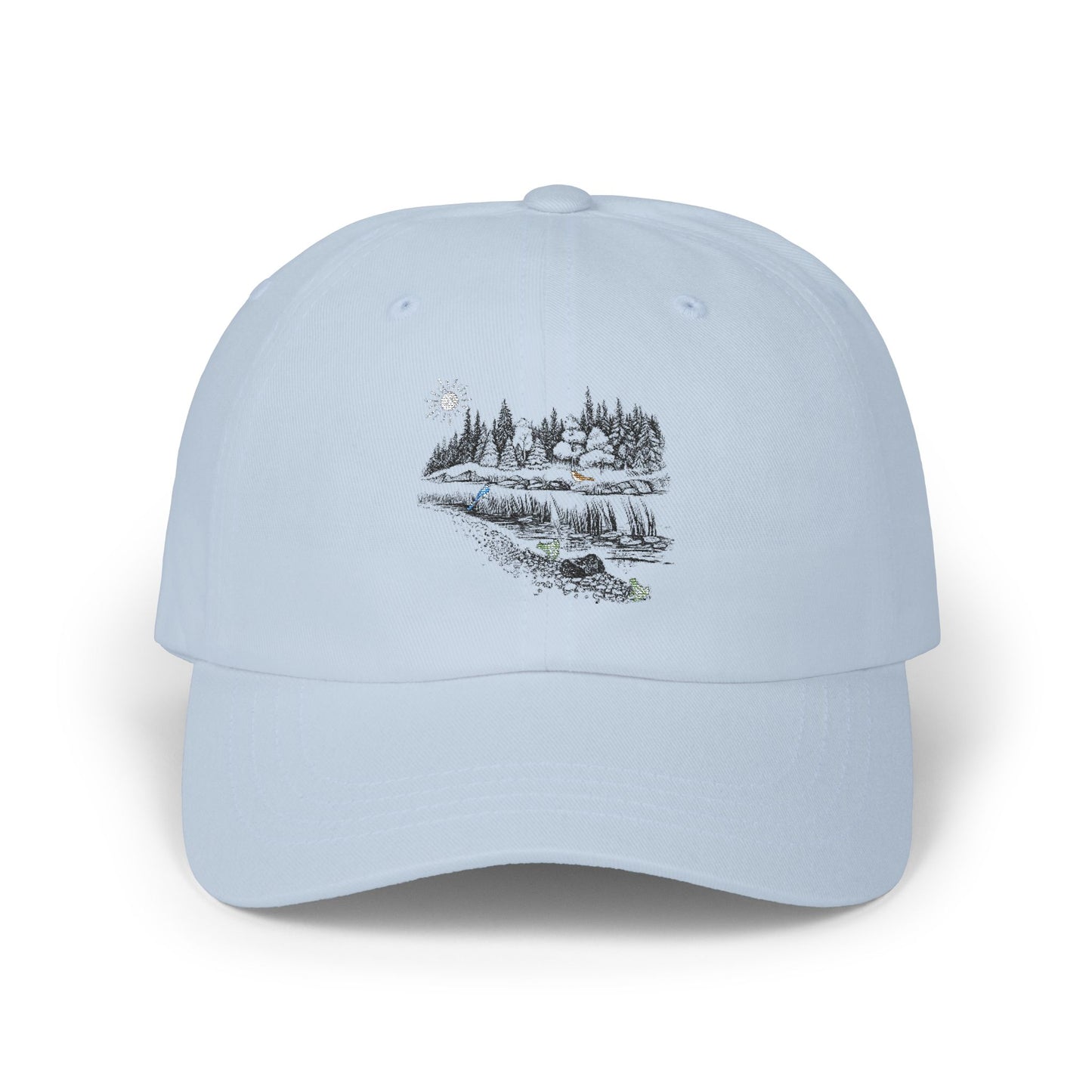 Classic Dad Cap - Outdoor Adventure Design for Nature Lovers