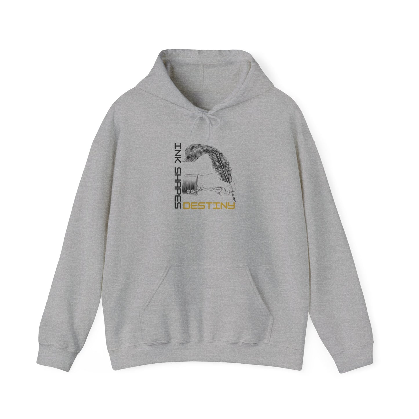 Inspirational Destiny Hoodie with Feather Design