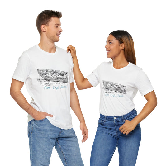 Rest Drift Repeat Boat Graphic Tee