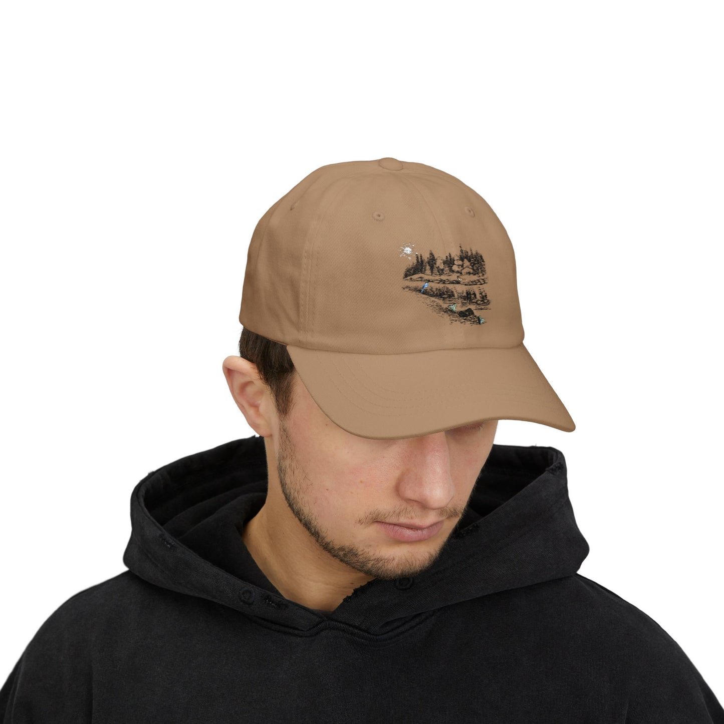 Classic Dad Cap - Outdoor Adventure Design for Nature Lovers