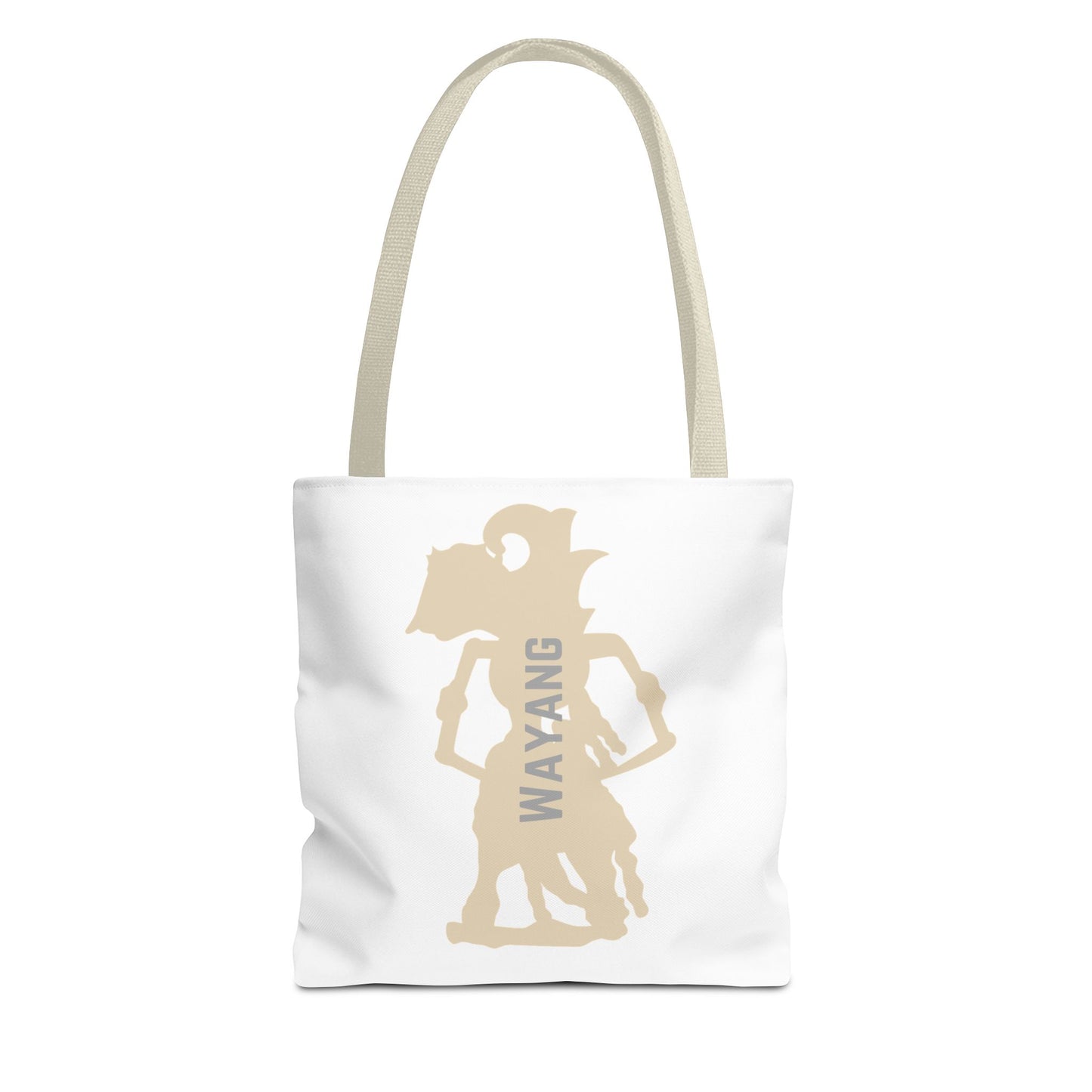 Wayang Shadow Puppet Tote Bag - Eco-Friendly, Stylish Bag for Art Lovers