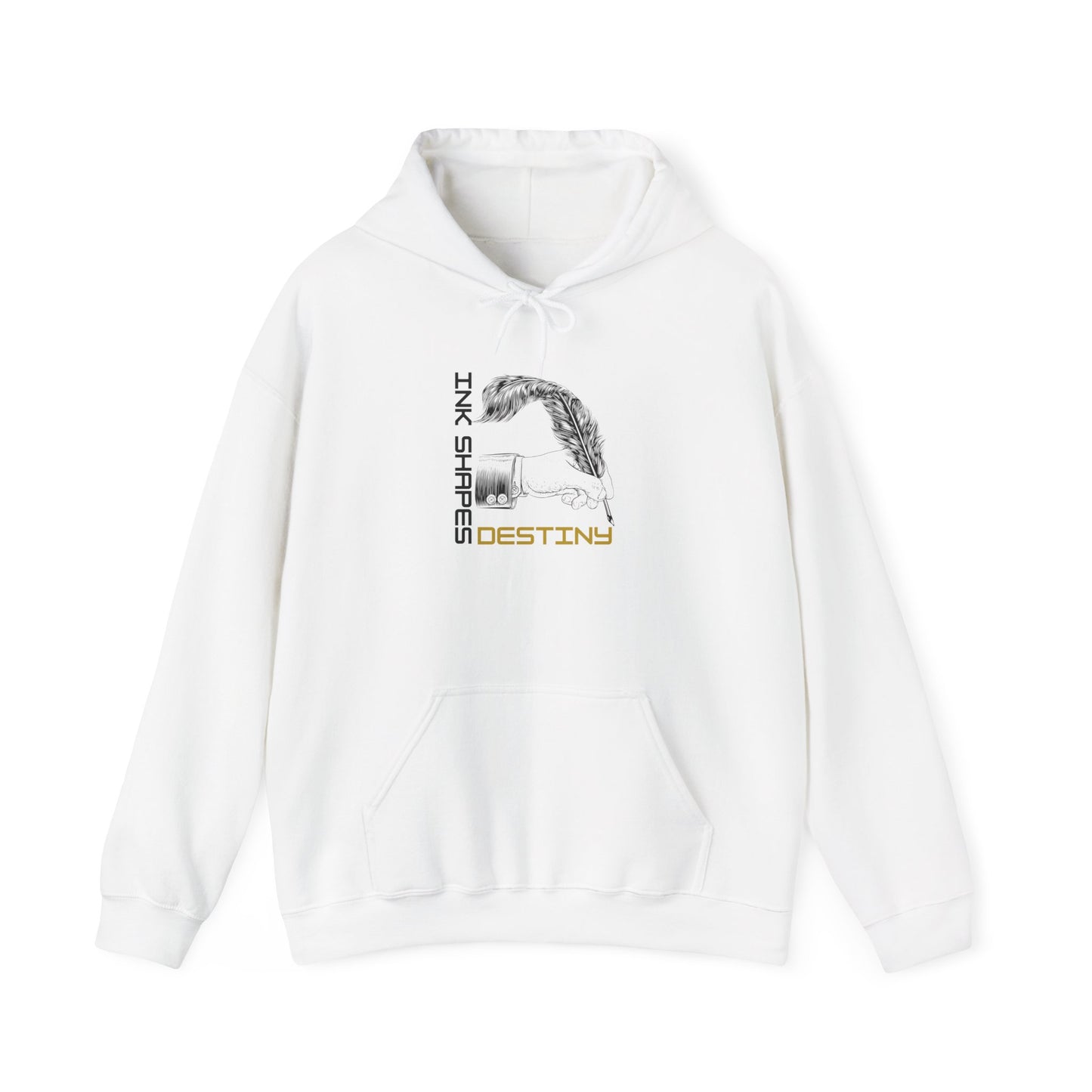 Inspirational Destiny Hoodie with Feather Design