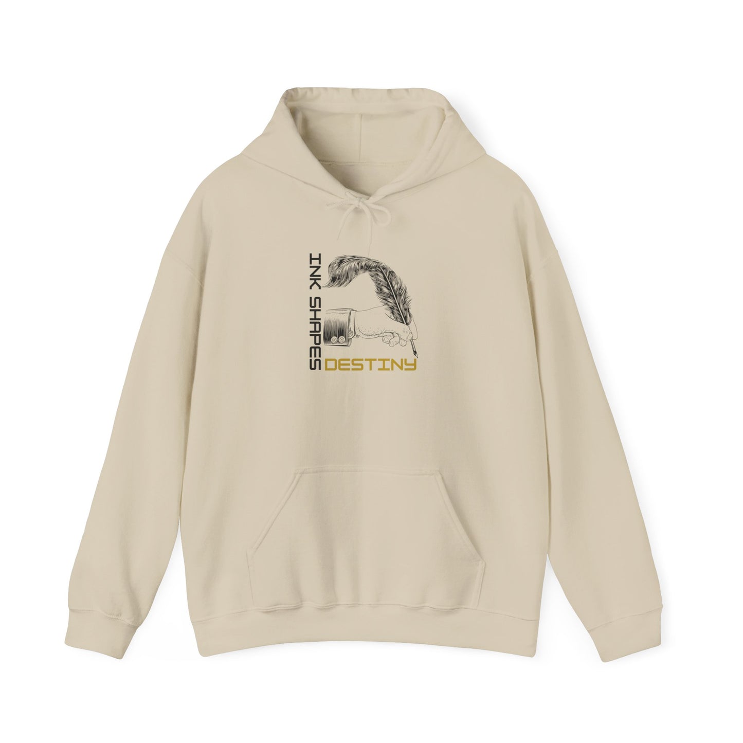 Inspirational Destiny Hoodie with Feather Design