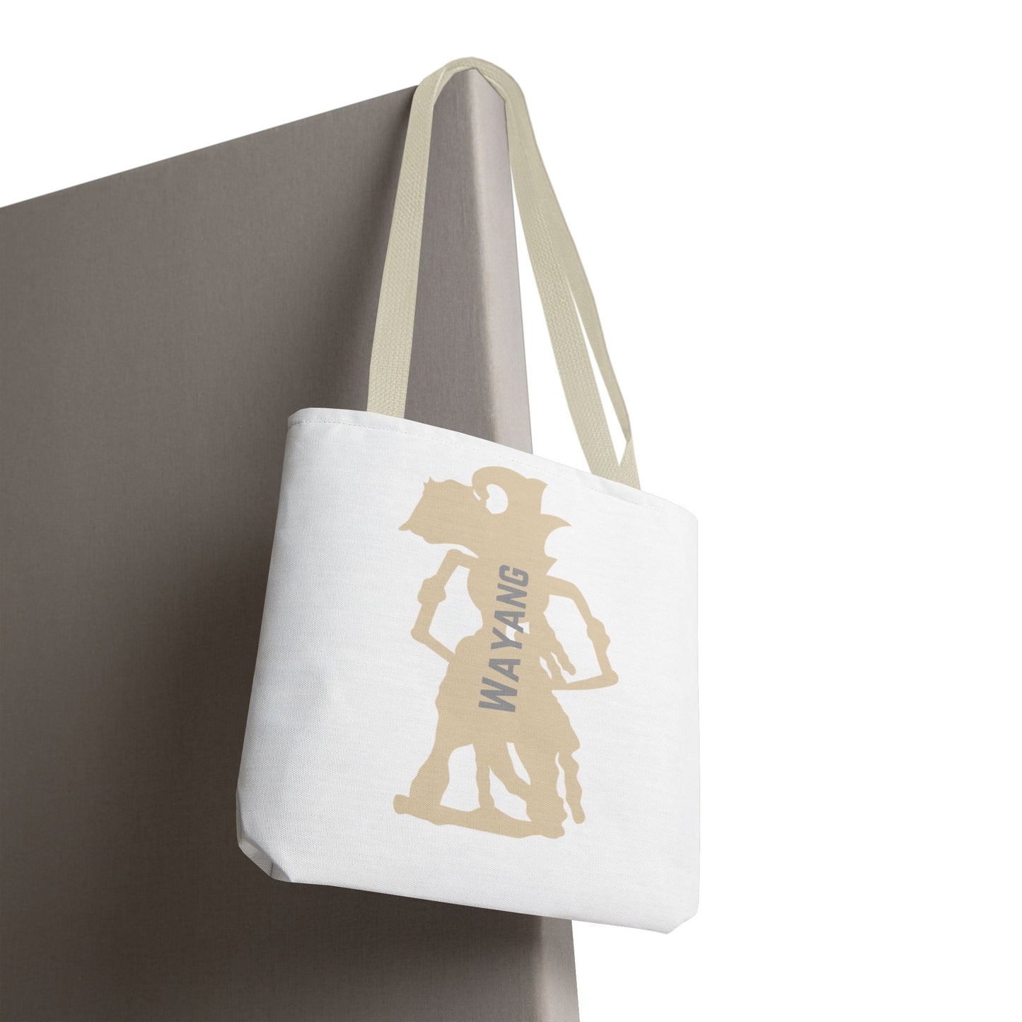 Wayang Shadow Puppet Tote Bag - Eco-Friendly, Stylish Bag for Art Lovers