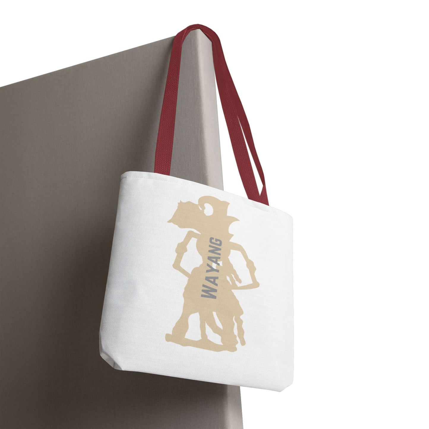 Wayang Shadow Puppet Tote Bag - Eco-Friendly, Stylish Bag for Art Lovers