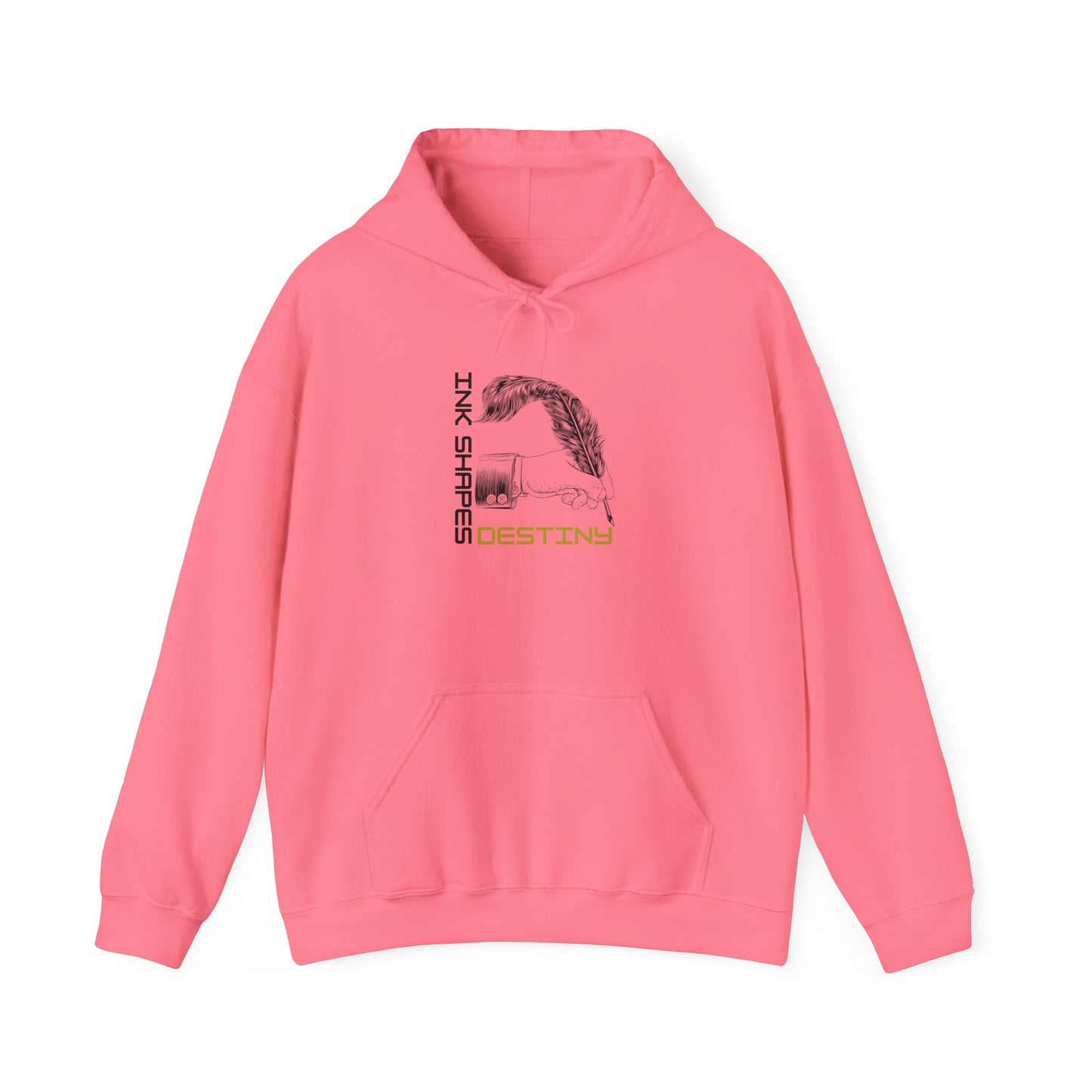 Inspirational Destiny Hoodie with Feather Design