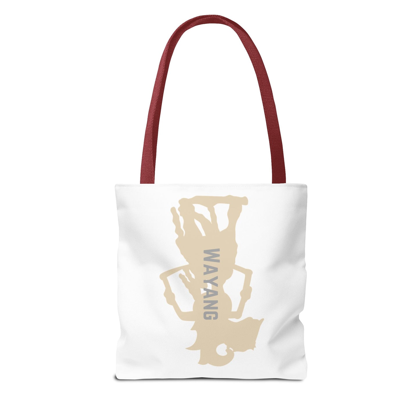 Wayang Shadow Puppet Tote Bag - Eco-Friendly, Stylish Bag for Art Lovers